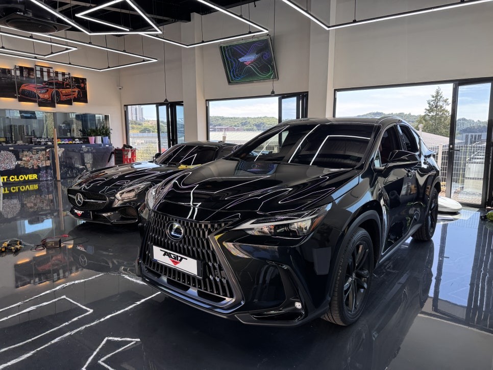 화성 렉서스 NX 크롬죽이기 랩핑 시공 후기｜3M2080 블랙유광으로 완성한 블랙패키지 스타일 / 경기 화성 남양
