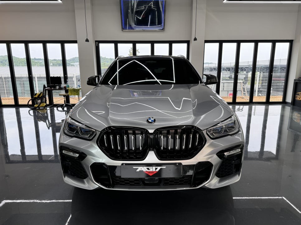 동탄 화성 안산 랩핑샵 pet고광택필름 bmw x6랩핑시공 / 아지트클로버 & 카페 아지트.7 / 경기 화성 남양