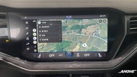 폭스바겐 투아렉 15인치 화면에 유튜브 시청 가능! 풀 스크린 카플레이, 안드로이드오토 활성화. / 경기 이천 부발