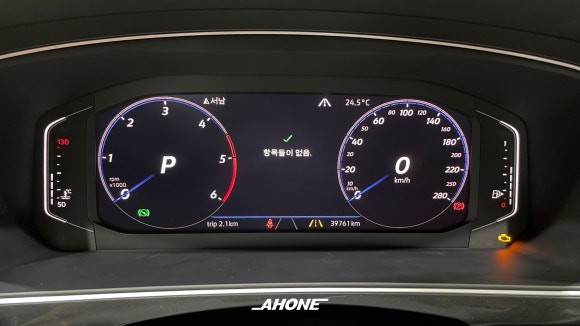 [AH-ONE] 폭스바겐 18년식 티구안 프리미엄 버추얼 콕핏 시공 및 편의 코딩 적용. / 경기 이천 부발
