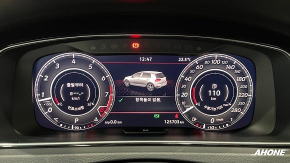 폭스바겐 골프7세대 GTI 운전자가 200% 만족하는 옵션! 버추얼 콕핏 시공.