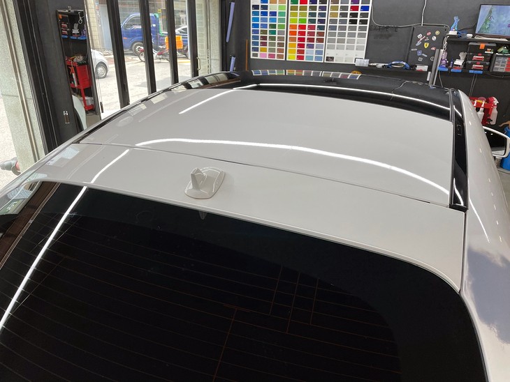 벤츠 GLE350d '사틴 다크 그레이' 전체 랩핑 - 익스트림 랩 - 무광 랩핑 - 서울 강남 랩핑샵