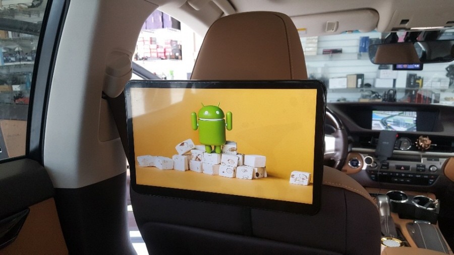 i♥오토인 대전리어모니터 아크로폴리스 장착점 오토인 렉서스 ES300h 안드로이드 리어모니터 아크로폴리스 T-125 장착