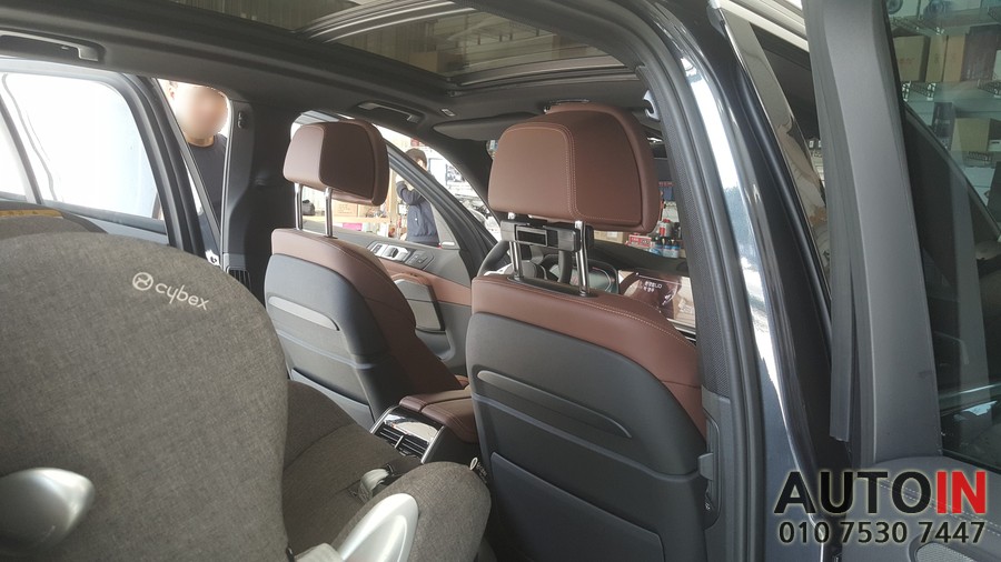 대전 i♥오토인 BMW X5 리어모니터 아크로폴리스 T-125 장착