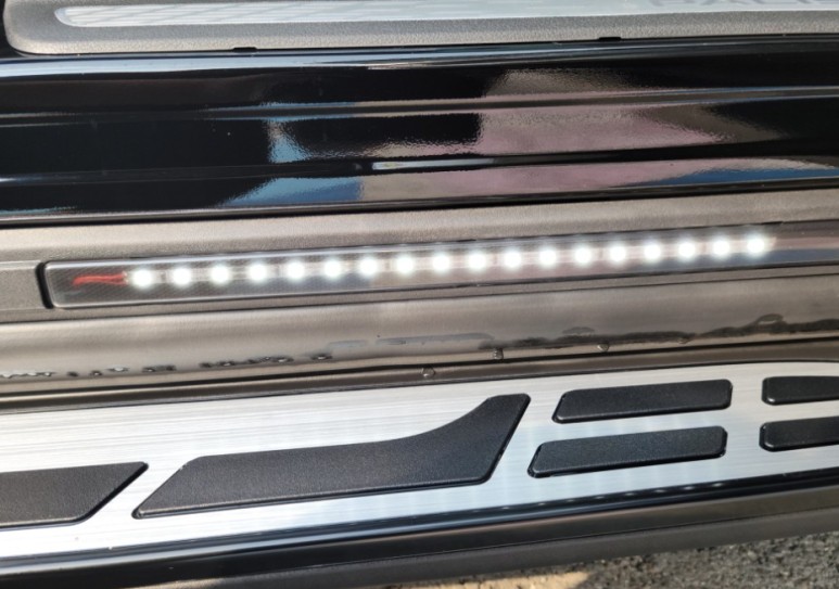 부산 팰리세이드 사이드스텝 팰리발판 LED스텝 승하차도우미 / 부산, 기장
