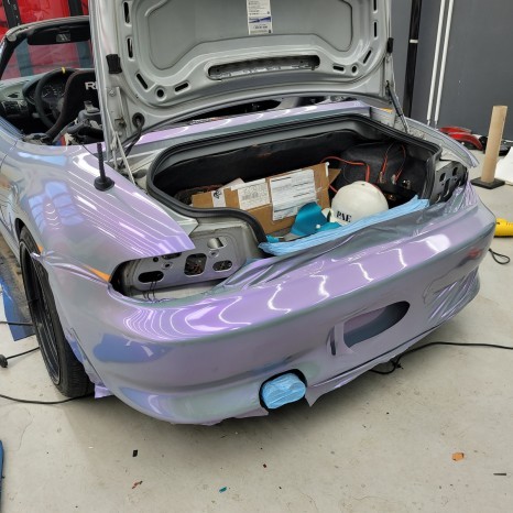 [전체랩핑] E36 Z3 타이니봇 스페이스 그레이 퍼플 - 평택랩핑 / 평택, 안성, 오산