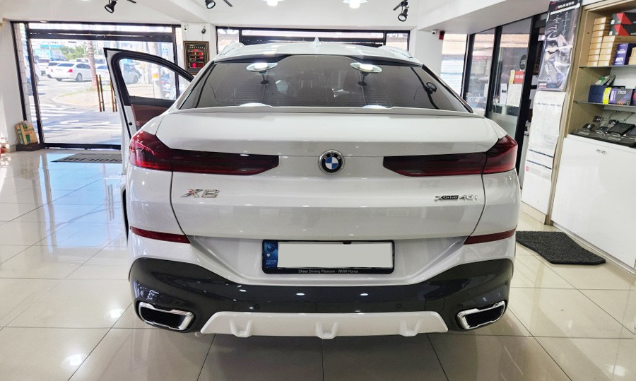 BMW X6 순정 블랙박스 보조배터리 설치 에코파워팩 슬림라이트 S8