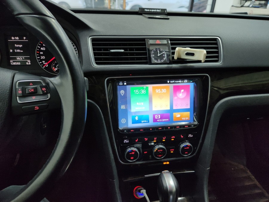 폭스바겐 파사트 안드로이드 올인원 설치하기