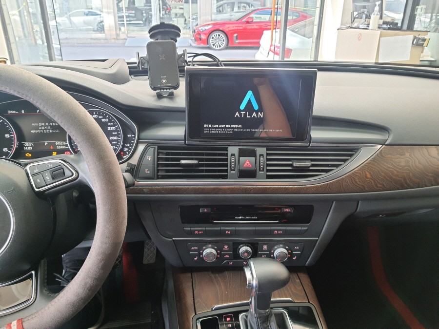 아우디A6 순정모니터에서 유튜브 보는방법