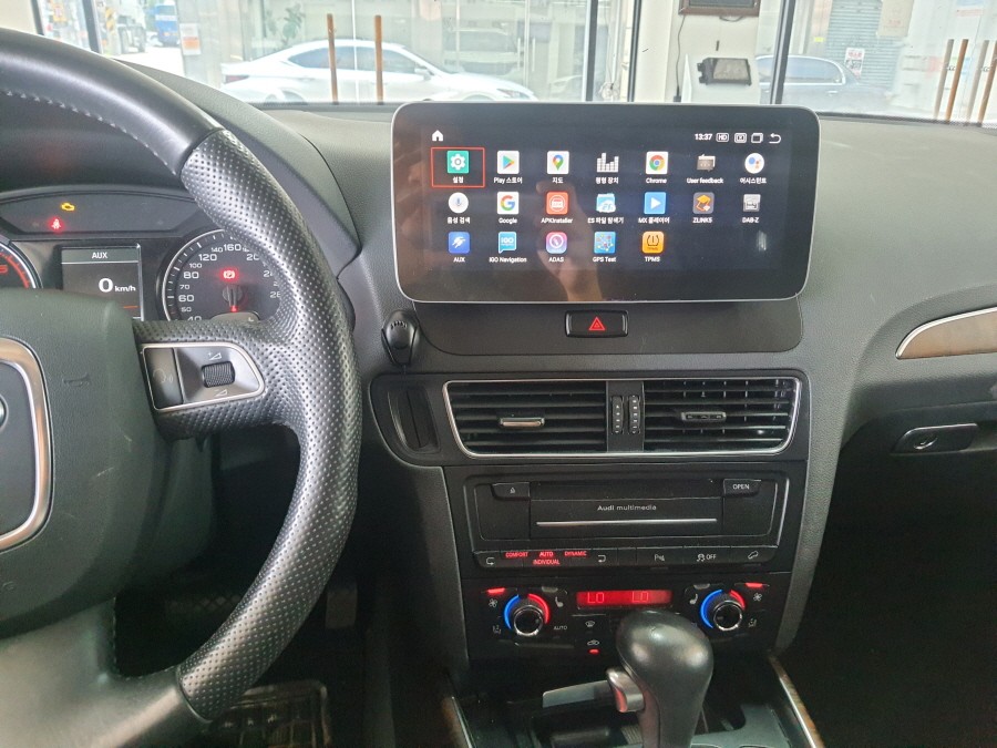 아우디 Q5 안드로이드 올인원 직구버전 설치해드렸어요