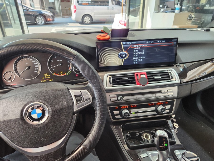 대구 BMW 안드로이드 올인원 15인치 설치