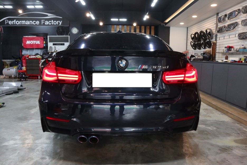 부산BMW 325d LCI 테일램프 LCI테일라이트 시공
