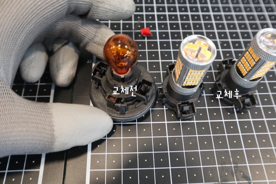 BMW F32 420d LCI 테일램프 전방 턴시그널 LED
