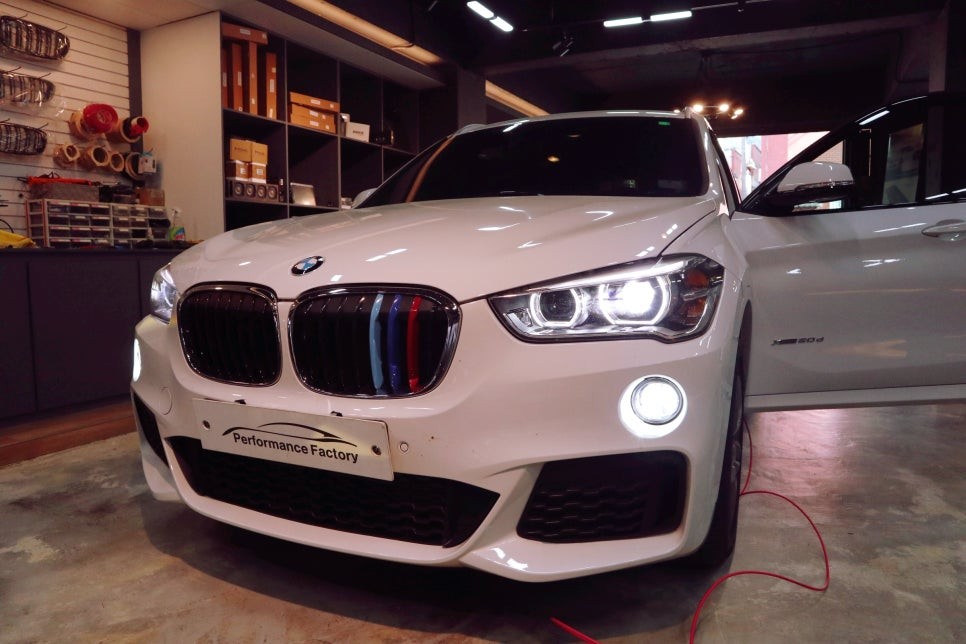 BMW F48 X1 밝고 또렷하게 LED안개등
