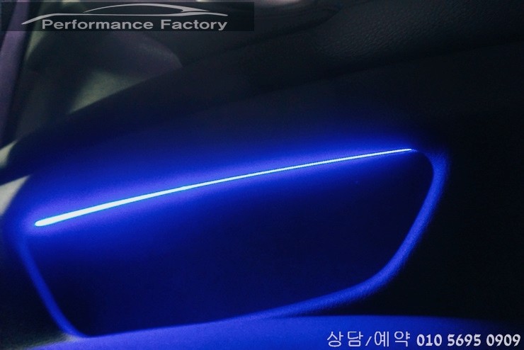 부산BMW 520D F10  앰비언트 칩 교환