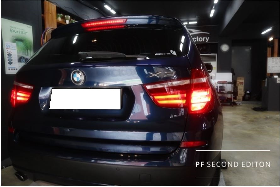 BMW F25 X3 테일램프 미등 LED점등 불량 수리