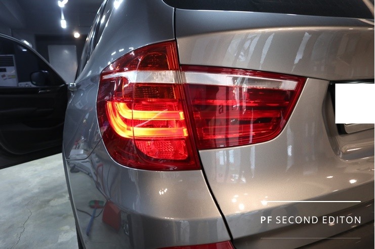 부산 BMW X3 테일램프 미등점등불량 해결법
