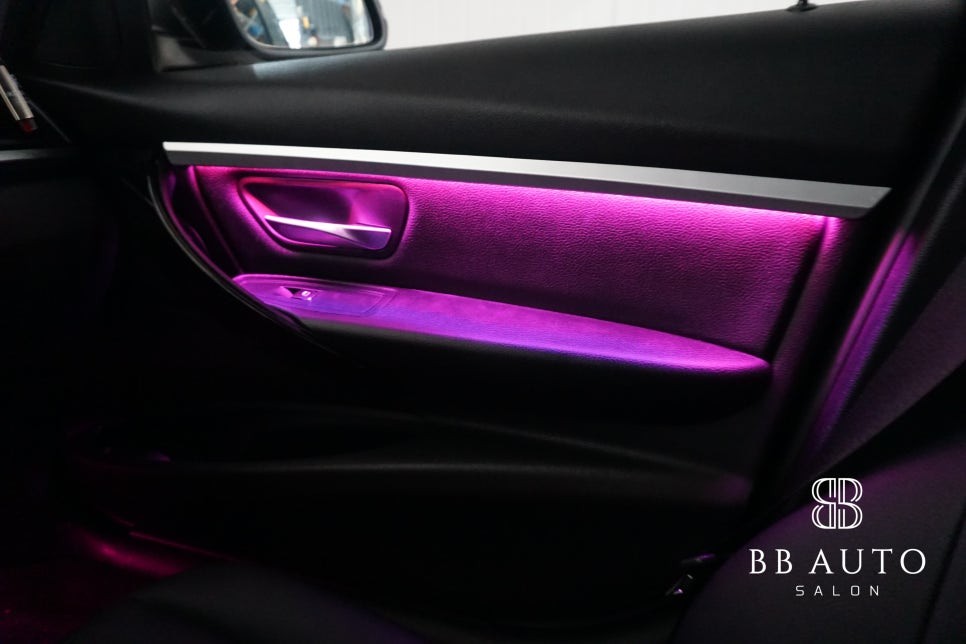 부산 BMW 가변 엠비언트 F30 320d 시공