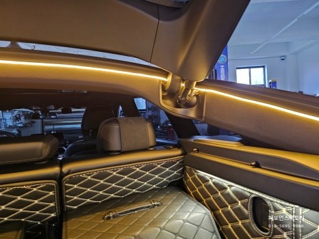 BMW 6GT 회오리커버세트 썬루프엠비언트 트렁크 식빵등 시공