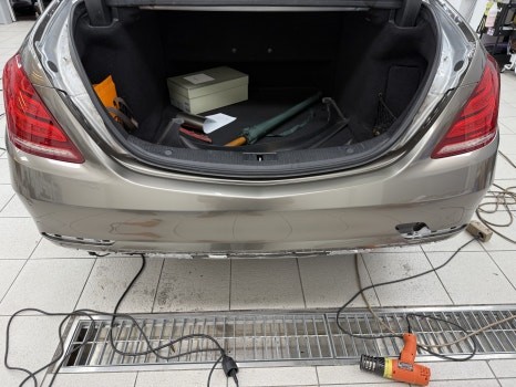 벤츠 s350d 전체 랩핑 - 양재동 랩핑, PPF / 서울 서초구 양재동