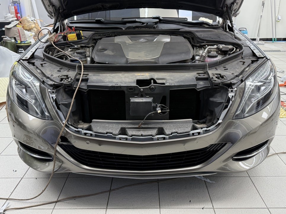 벤츠 s350d 전체 랩핑 - 양재동 랩핑, PPF / 서울 서초구 양재동