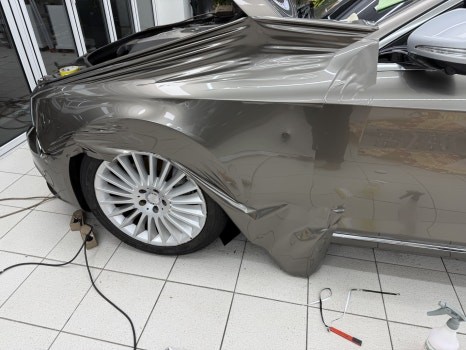 벤츠 s350d 전체 랩핑 - 양재동 랩핑, PPF / 서울 서초구 양재동