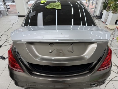 벤츠 s350d 전체 랩핑 - 양재동 랩핑, PPF / 서울 서초구 양재동