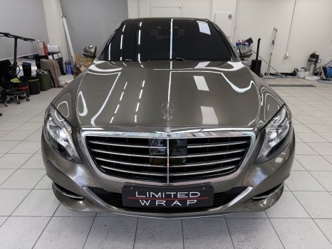벤츠 s350d 전체 랩핑 - 양재동 랩핑, PPF / 서울 서초구 양재동