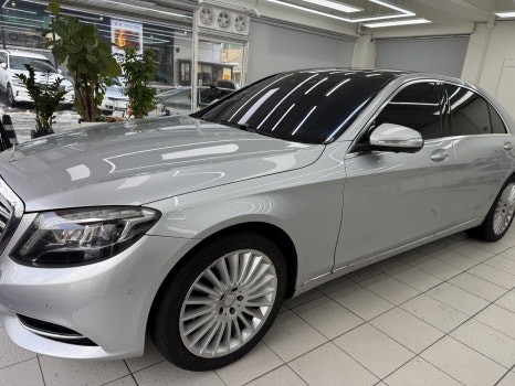 벤츠 s350d 전체 랩핑 - 양재동 랩핑, PPF / 서울 서초구 양재동