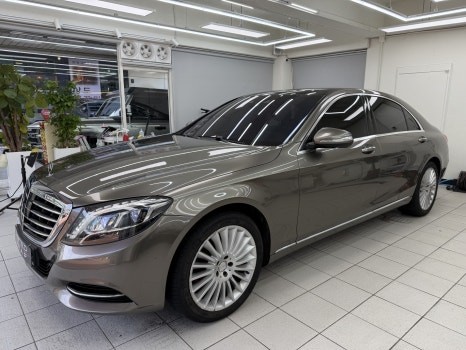 벤츠 s350d 전체 랩핑 - 양재동 랩핑, PPF / 서울 서초구 양재동