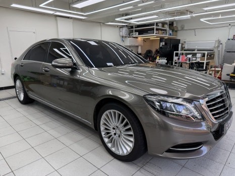 벤츠 s350d 전체 랩핑 - 양재동 랩핑, PPF / 서울 서초구 양재동