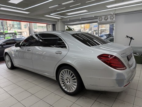 벤츠 s350d 전체 랩핑 - 양재동 랩핑, PPF / 서울 서초구 양재동