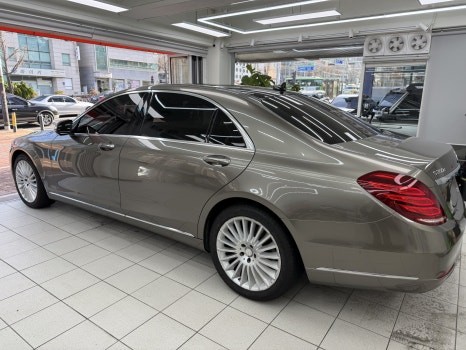 벤츠 s350d 전체 랩핑 - 양재동 랩핑, PPF / 서울 서초구 양재동