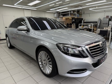 벤츠 s350d 전체 랩핑 - 양재동 랩핑, PPF / 서울 서초구 양재동