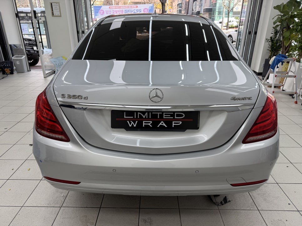 벤츠 s350d 전체 랩핑 - 양재동 랩핑, PPF / 서울 서초구 양재동