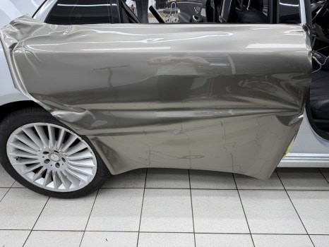 벤츠 s350d 전체 랩핑 - 양재동 랩핑, PPF / 서울 서초구 양재동
