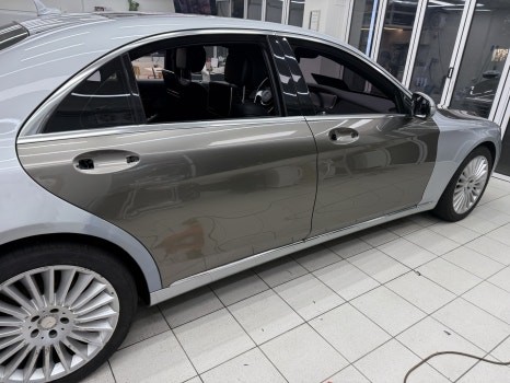 벤츠 s350d 전체 랩핑 - 양재동 랩핑, PPF / 서울 서초구 양재동