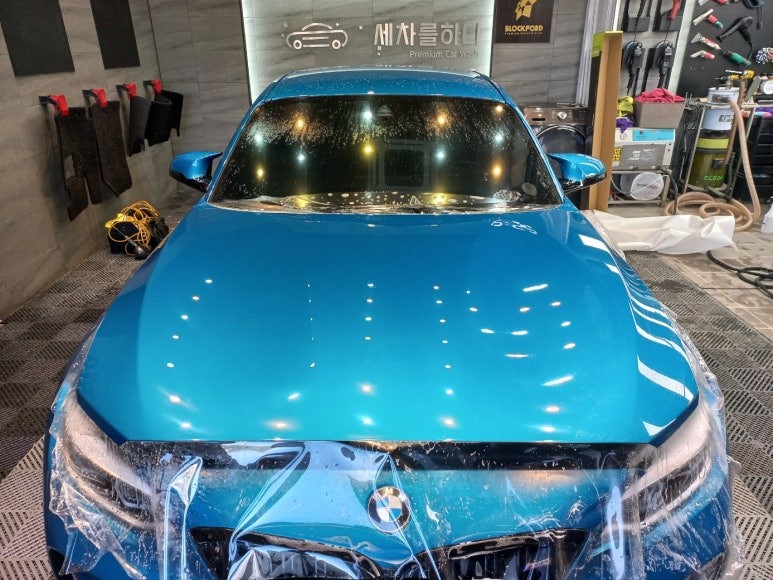 김해썬팅 PPF 시공 디테일한 작업으로_세차를하다. / 경남 김해
