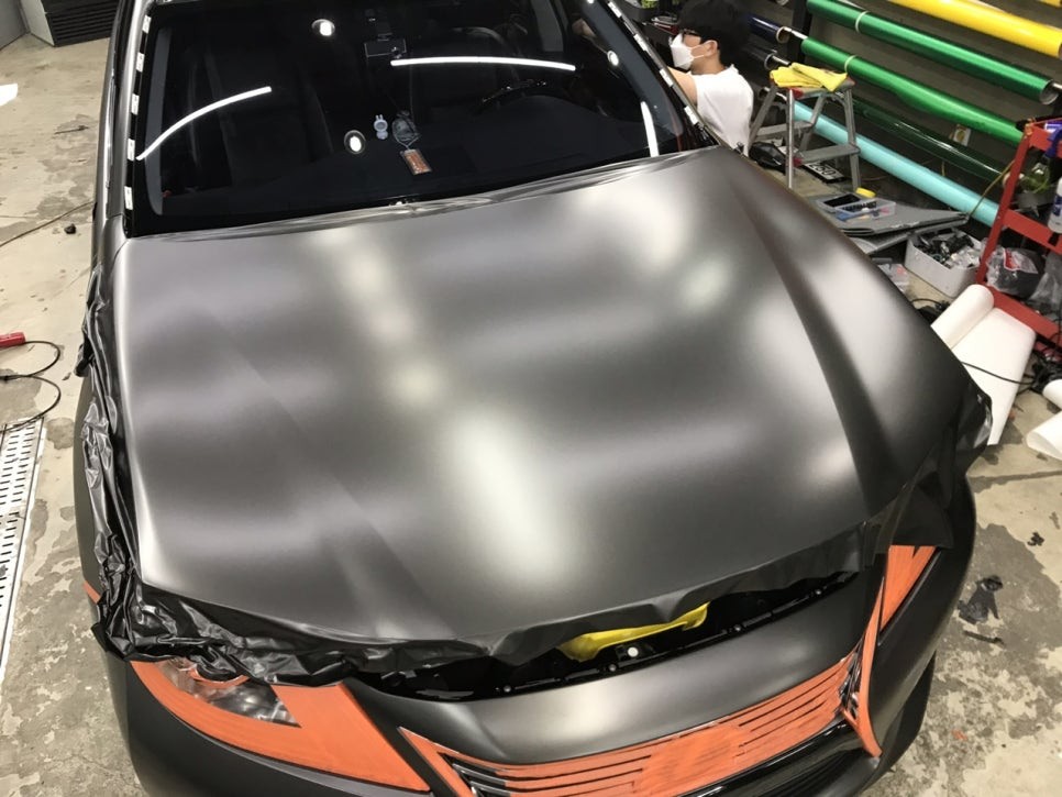 렉서스 es300h 전체랩핑 / 용산구 문배동