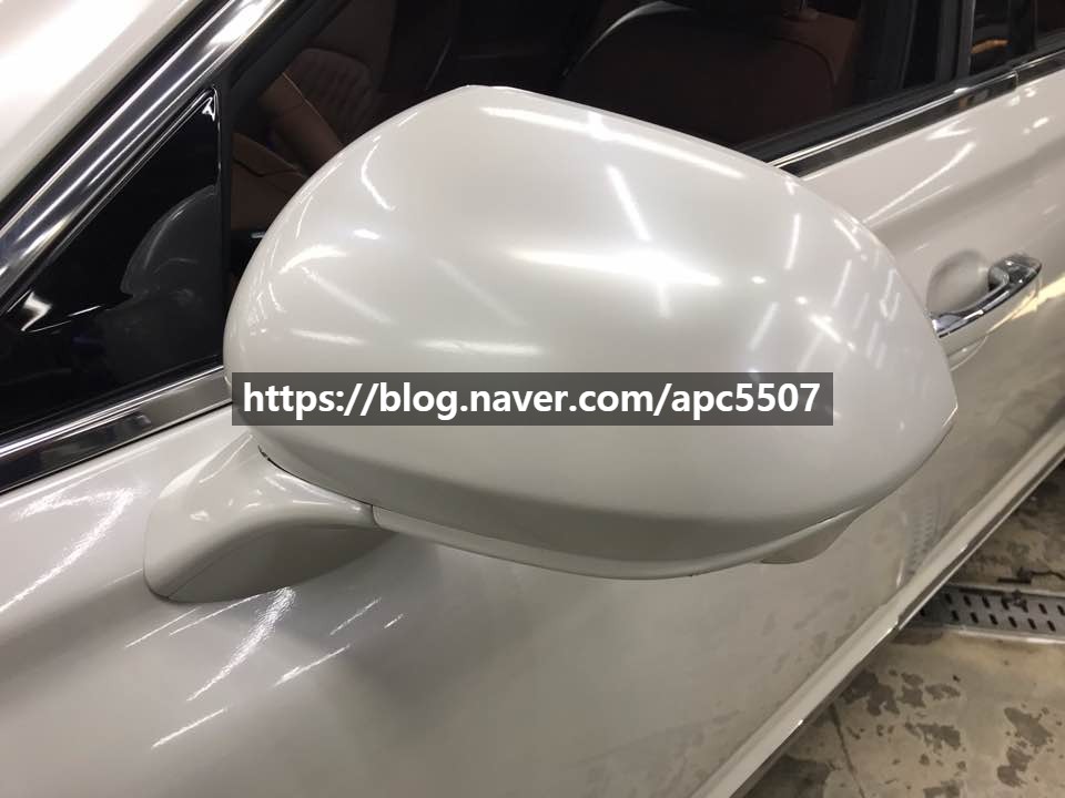 제네시스랩핑 화이트펄로 순정하게 만들자 / 용산구 문배동