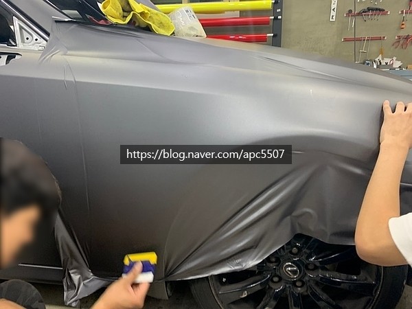 되살리기 끝판왕! '렉서스 IS250' 메탈릭 전체 래핑 / 용산구 문배동