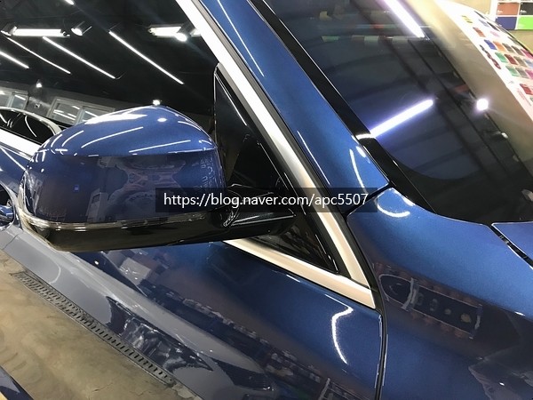 신형 X5 랩핑으로 다시 태어나다! bmw x5 유광 화이트, 서울 자동차 랩핑 / 용산구 문배동