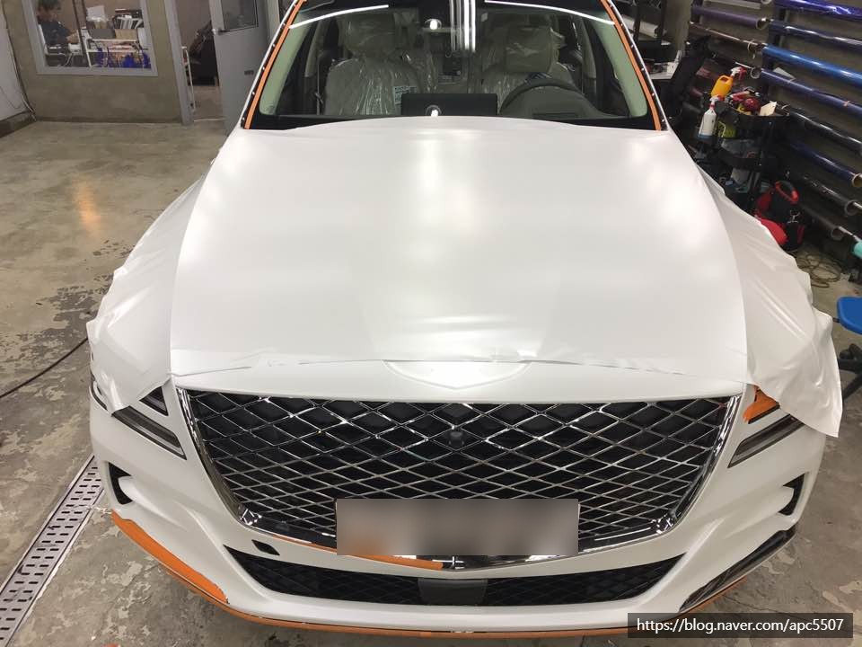 제네시스랩핑 신차 시공 후기 / 용산구 문배동