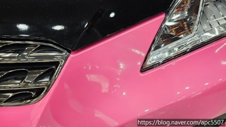 제네시스 쿠페 핫 핑크 체인지 / 용산구 문배동