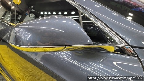 테슬라 랩핑 모델 S 피스타치오 / 용산구 문배동