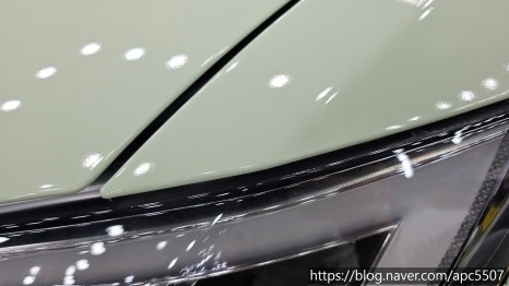 테슬라 랩핑 모델 S 피스타치오 / 용산구 문배동