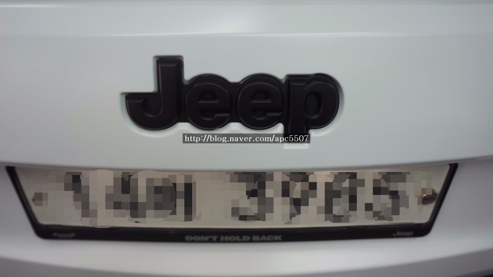 자동차랩핑 /사틴화이트랩핑/지프 그랜드 체로키 / 용산구 문배동