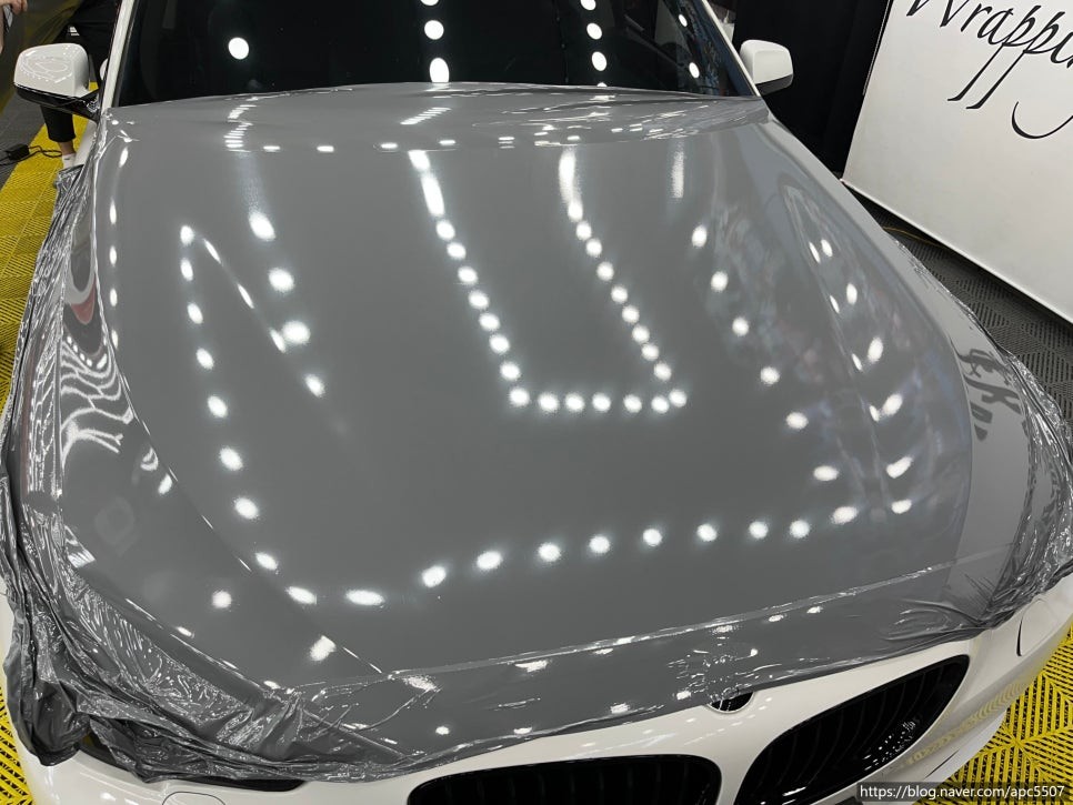 차량 전체 랩핑 잘하는곳 | 강남 차 랩핑 시공 후기 – 서울랩핑 BMW 5GT 락그레이 / 용산구 문배동