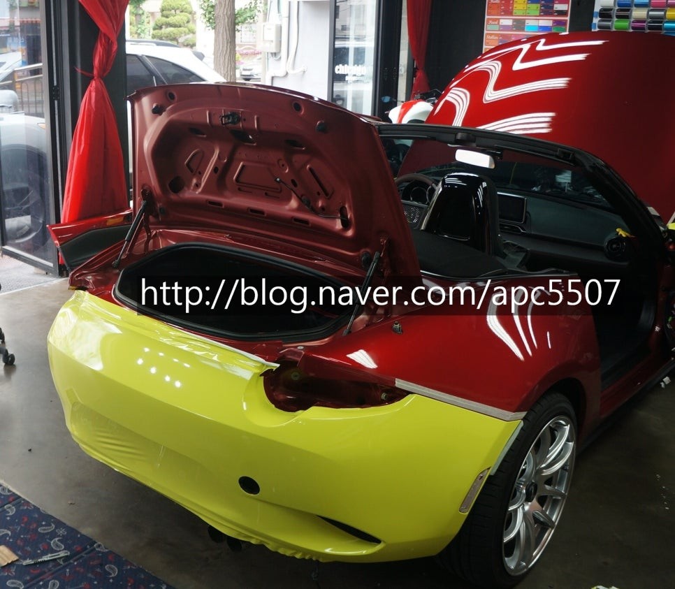 2016 마쯔다 mx5 옐로우 카스킨 / 용산구 문배동