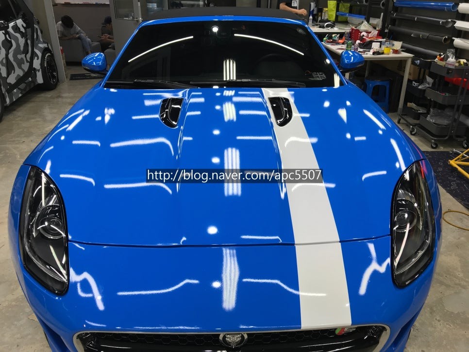 재규어 f-type 전체랩핑 / 용산구 문배동